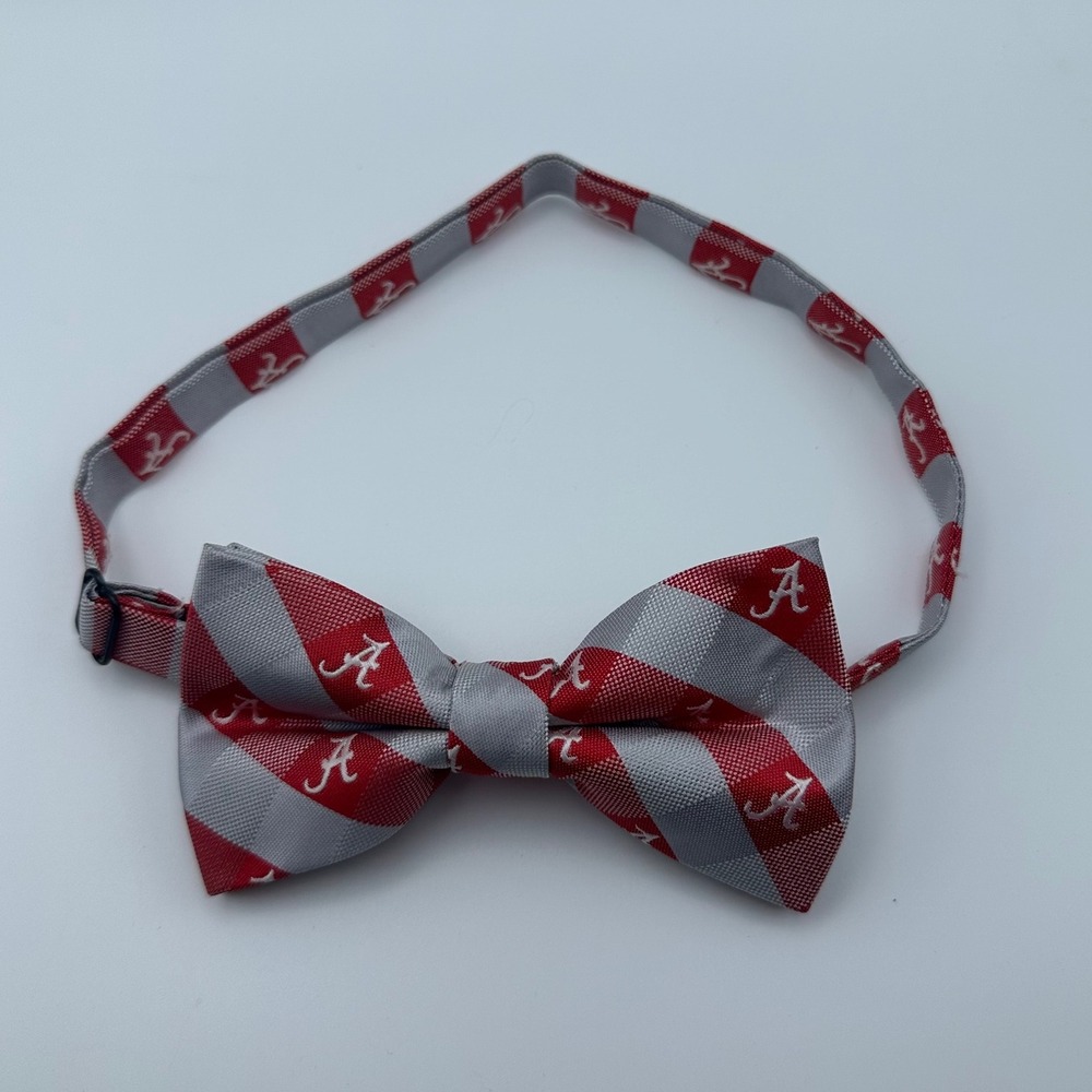 Alabama Eagles Wings Bow Tie NCAA Football Crimson Roll Tide Men Adjustable